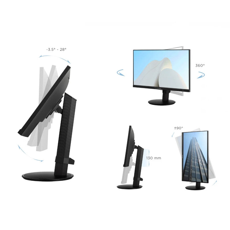 ViewSonic VG2409-MHU 24” Full HD USB-C Monitor with Dual Speakers
