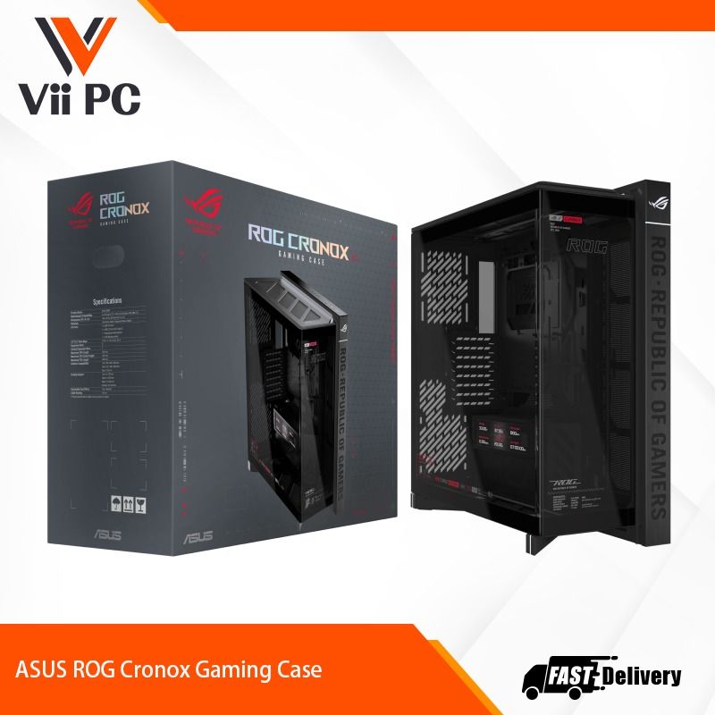 ASUS ROG Cronox Gaming PC Case EATX/ATX