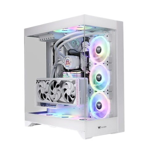 Thermaltake CTE E550 TG Mid Tower Chassis - Black/Snow