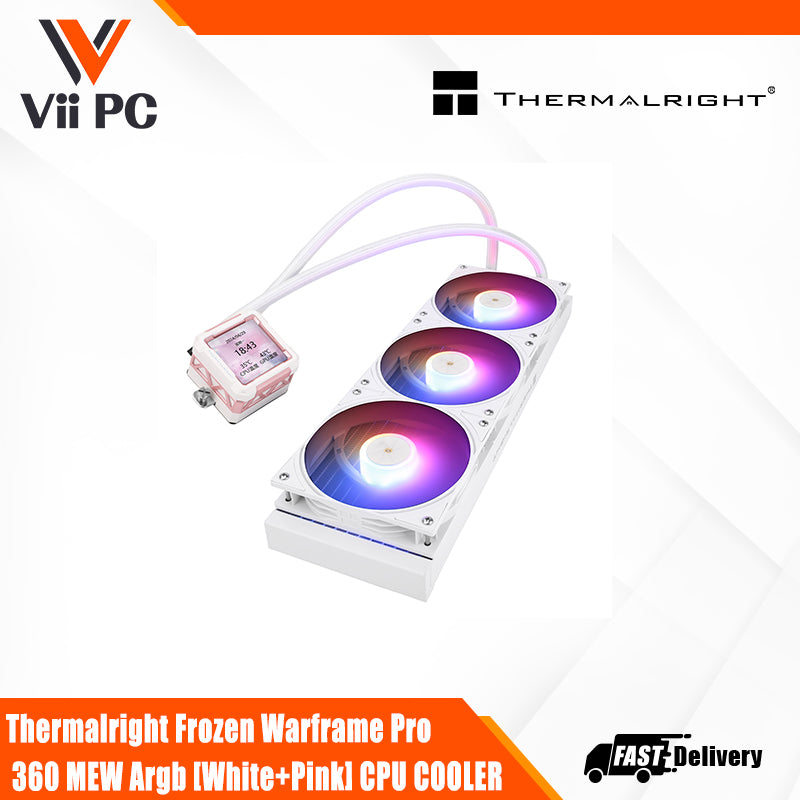 Thermalright Frozen Warframe Pro 360 ARGB black / white and Pro 360 MEW Argb [White+Pink} cpu cooler