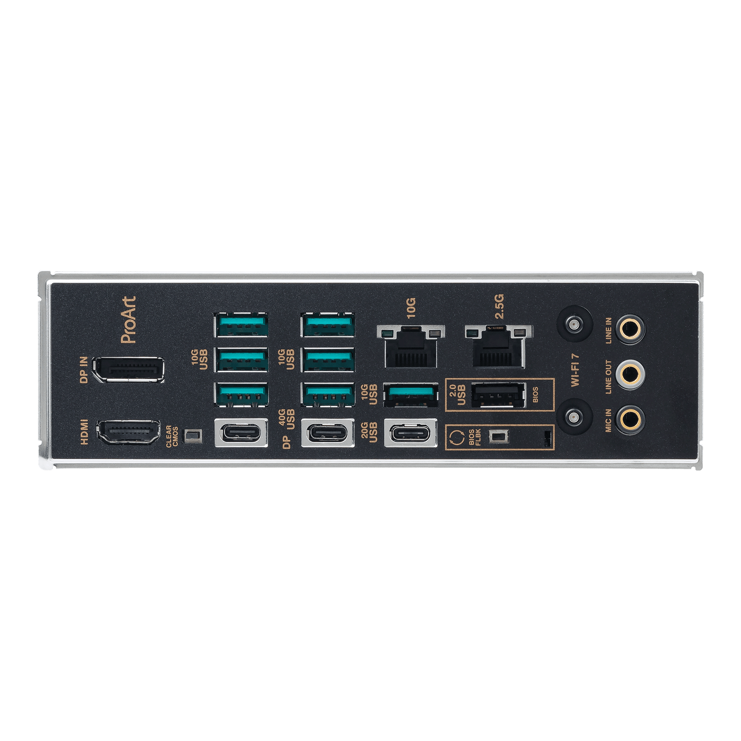 ASUS Proart X870E-Creator WIFI - AMD Socket AM5 for Ryzen™ 9000 & 8000 & 7000 Series Desktop CPU / 4 x DIMM slots, max. 192GB, DDR5 / 1 x Marvell® AQtion 10Gb / WIFI7 ATX Motherboard