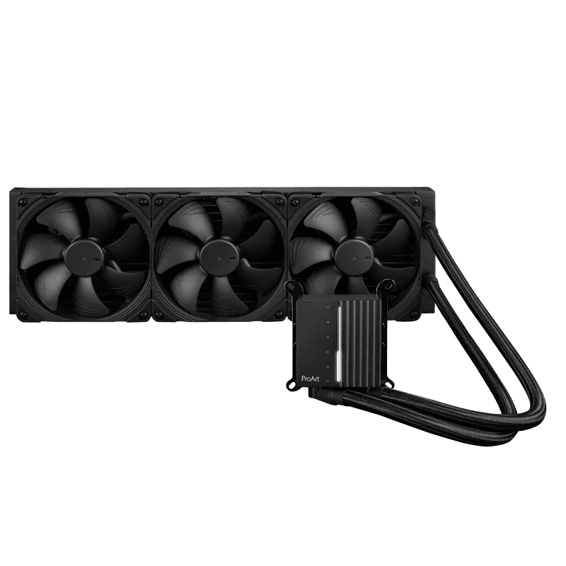 ASUS ProArt LC 420 ALL-IN-ONE CPU LIQUID COOLER w illuminated system status meter & 3 Noctua NF-A14, PWM 140mm fans