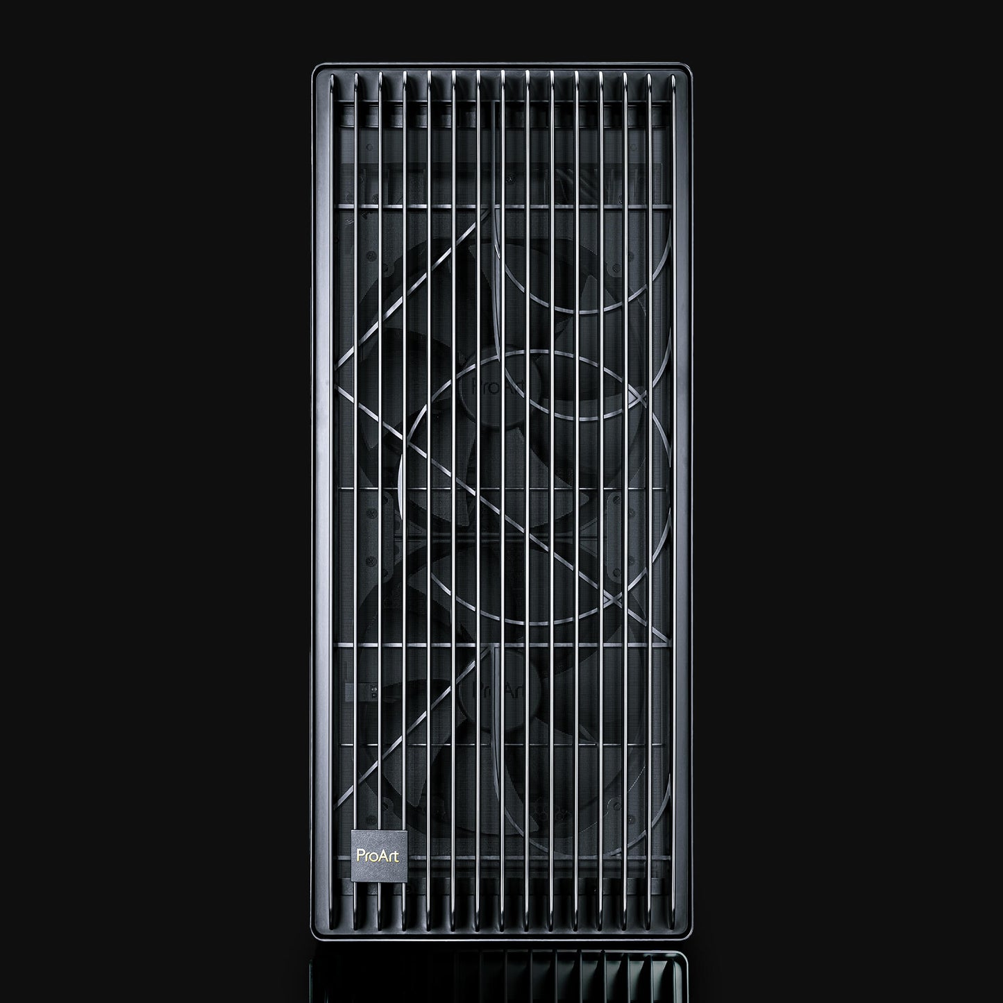 ASUS ProArt PA602 E-ATX Mid Tower - 420mm radiator support, one 140mm and two 200mm pre-installed system fans