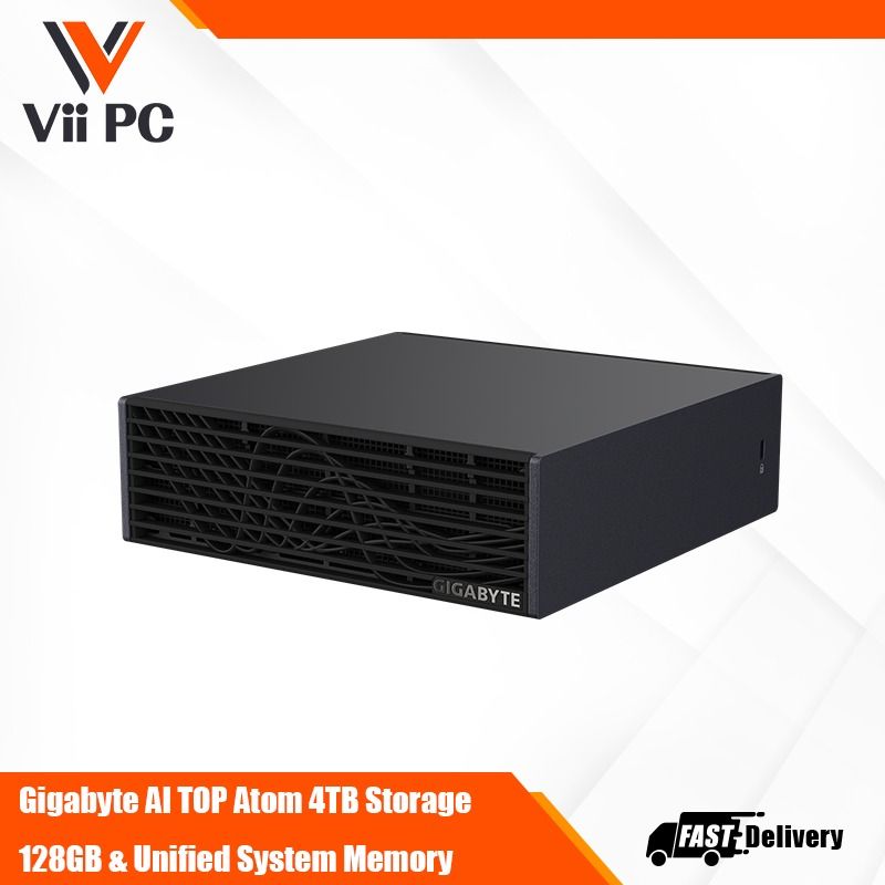 Gigabyte AI TOP Atom 4TB Storage + 128GB & Unified System Memory