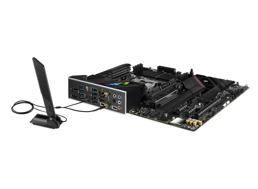 ASUS ROG STRIX LC II 240 ARGB AIO CPU Liquid Cooler + ASUS ROG STRIX B650E-F GAMING WIFI ATX Motherboard (AIO Cooler BUNDLE)