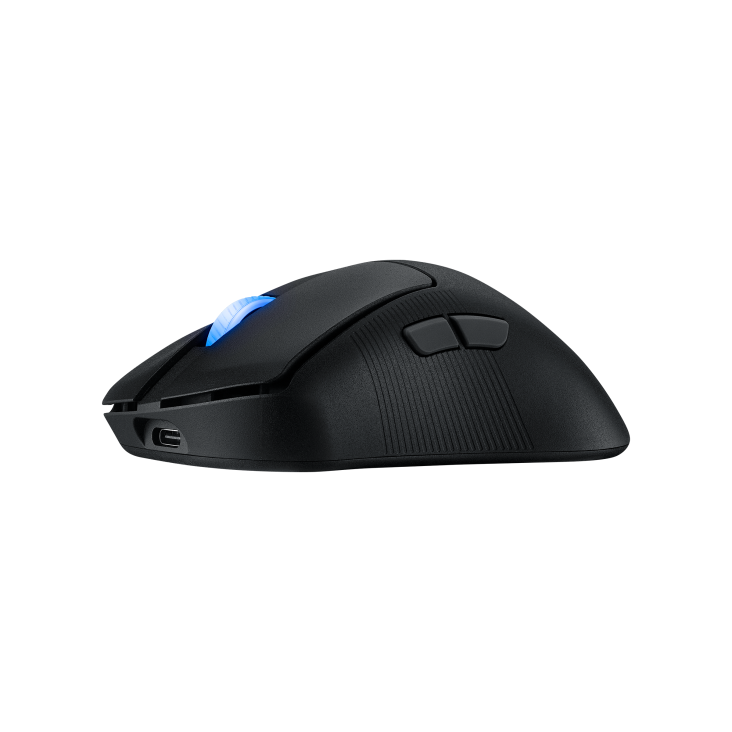 ASUS ROG Keris II Ace Wireless Gaming Mouse - 54 g, ROG AimPoint Pro 42000 DPI, AURA Sync, Tri-mode Connectivity