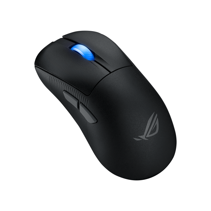 ASUS ROG Keris II Ace Wireless Gaming Mouse - 54 g, ROG AimPoint Pro 42000 DPI, AURA Sync, Tri-mode Connectivity