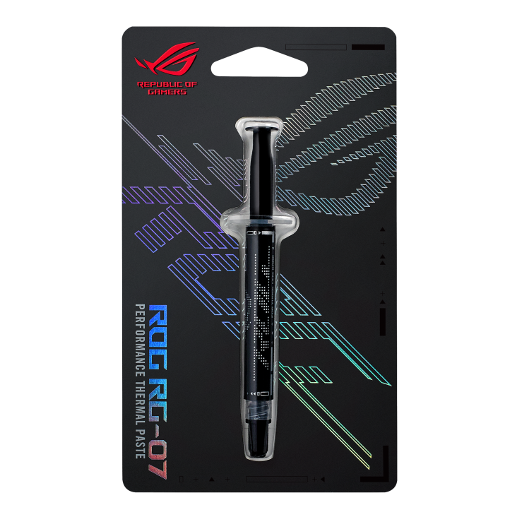 ASUS ROG RG-07 PERFORMANCE THERMAL PASTE (3g)- Premium thermal conductivity, Easy and Smooth application