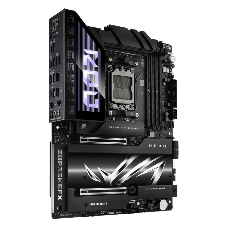 ASUS ROG CROSSHAIR X870E HERO Gaming WIFI AMD Ryzen 9000 DDR5 Motherboard