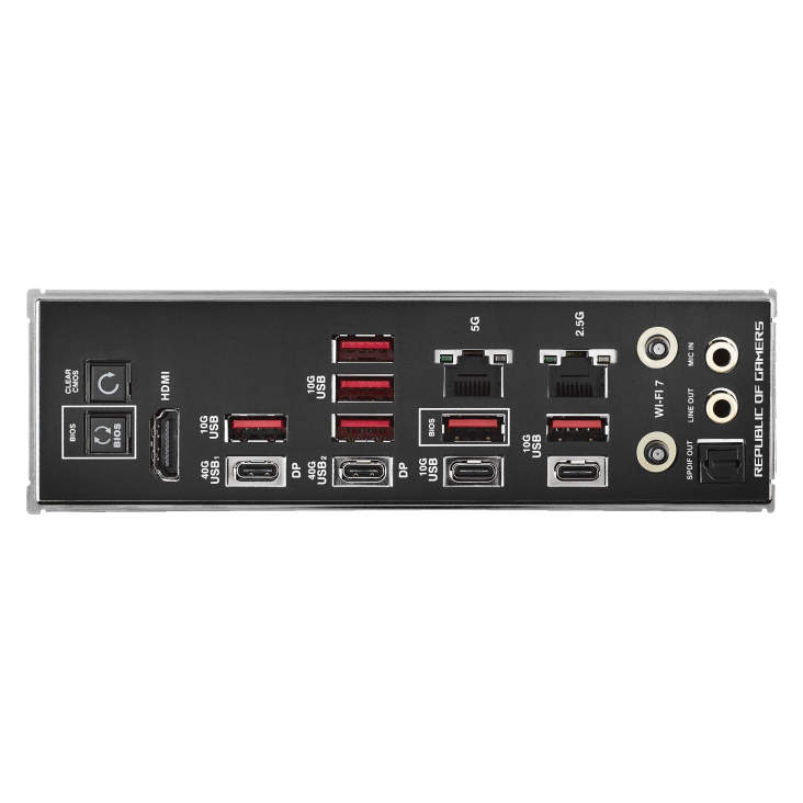 ASUS ROG CROSSHAIR X870E HERO Gaming WIFI AMD Ryzen 9000 DDR5 Motherboard