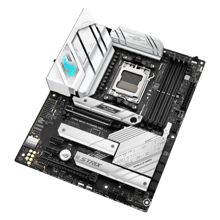 ASUS ROG STRIX B650-A GAMING WIFI AM5 ATX Motherboard + AMD Ryzen 7 7800X3D (AM5) Processor BUNDLE