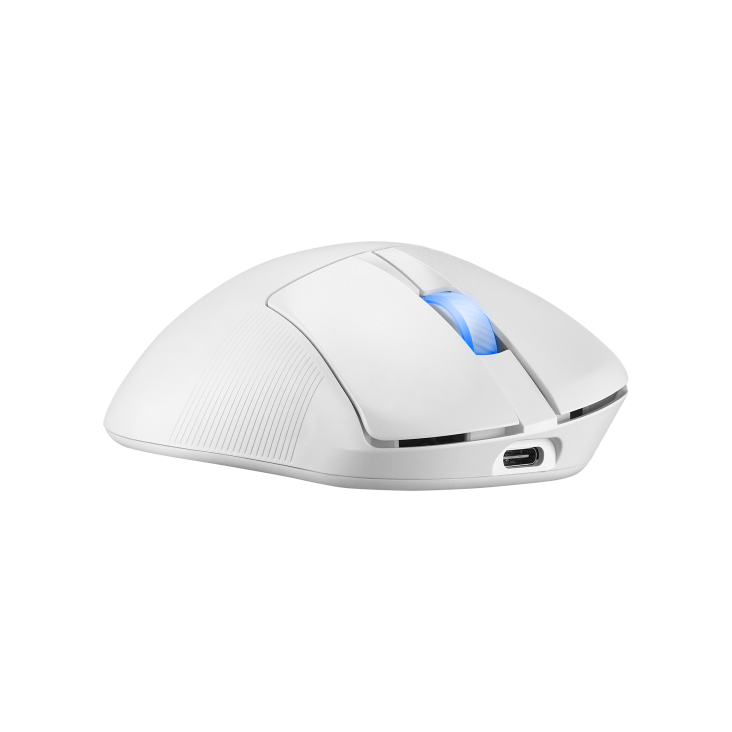 ASUS ROG Keris II Ace Wireless Gaming Mouse - 54 g, ROG AimPoint Pro 42000 DPI, AURA Sync, Tri-mode Connectivity