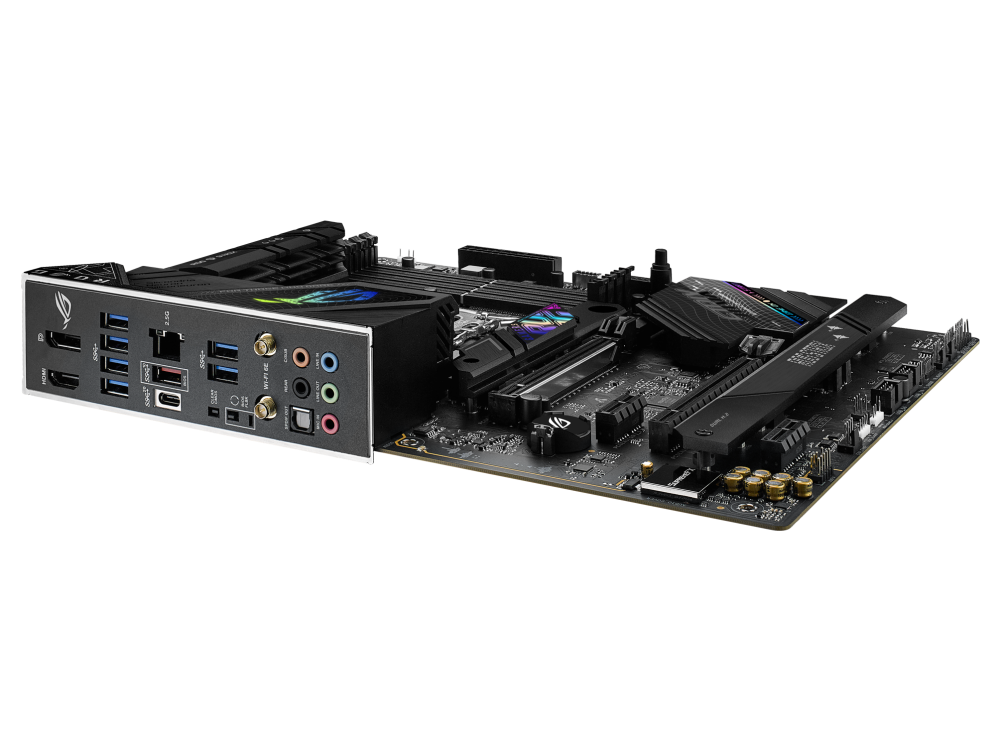 ASUS ROG STRIX LC II 240 ARGB AIO CPU Liquid Cooler + ASUS ROG STRIX B760-F GAMING WIFI 6E DDR5 Motherboard (AIO Cooler BUNDLE)