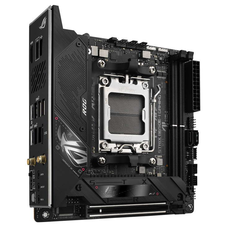 ASUS ROG STRIX B650E-I GAMING WIFI AM5 Mini-ITX Motherboard + AMD Ryzen 7 7800X3D (AM5) Processor BUNDLE