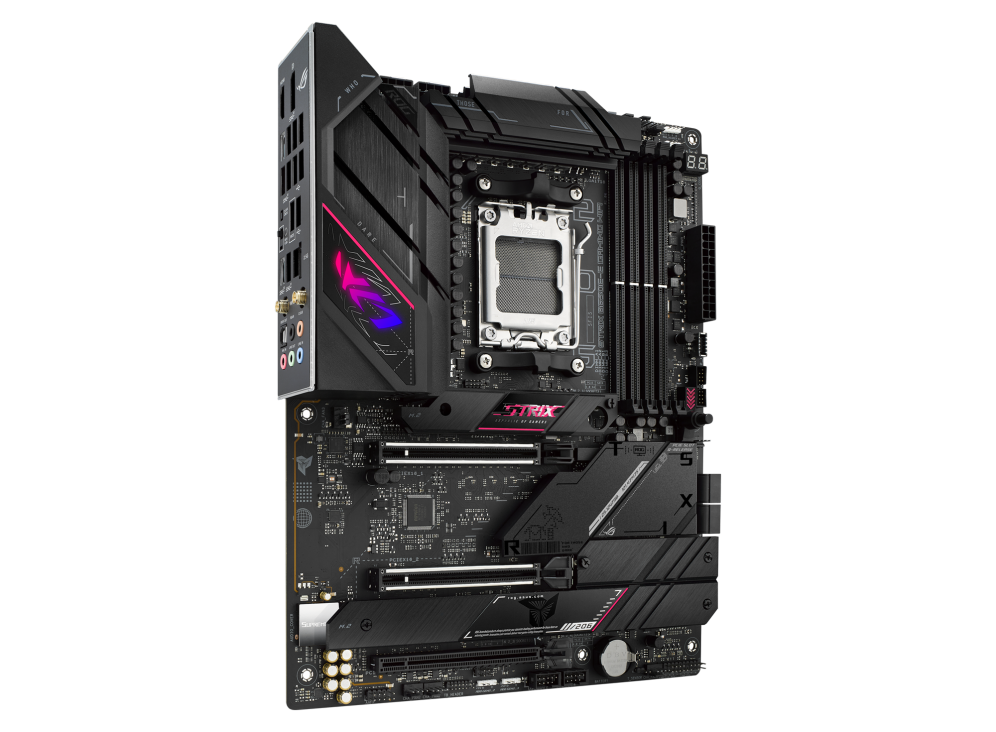ASUS ROG STRIX LC II 240 ARGB AIO CPU Liquid Cooler + ASUS ROG STRIX B650E-E GAMING WIFI ATX Motherboard (AIO Cooler BUNDLE)