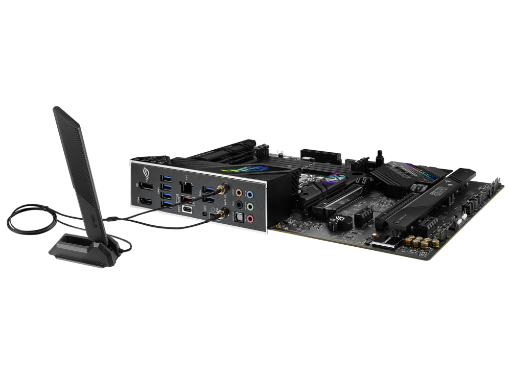 ASUS ROG STRIX LC II 240 ARGB AIO CPU Liquid Cooler + ASUS ROG STRIX B760-F GAMING WIFI 6E DDR5 Motherboard (AIO Cooler BUNDLE)