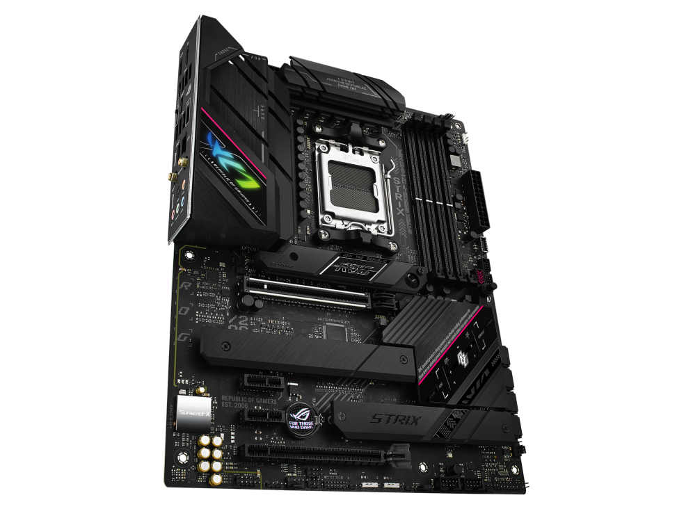 ASUS ROG STRIX LC II 240 ARGB AIO CPU Liquid Cooler + ASUS ROG STRIX B650E-F GAMING WIFI ATX Motherboard (AIO Cooler BUNDLE)