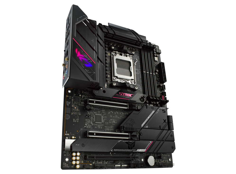 ASUS ROG STRIX LC II 240 ARGB AIO CPU Liquid Cooler + ASUS ROG STRIX B650E-E GAMING WIFI ATX Motherboard (AIO Cooler BUNDLE)