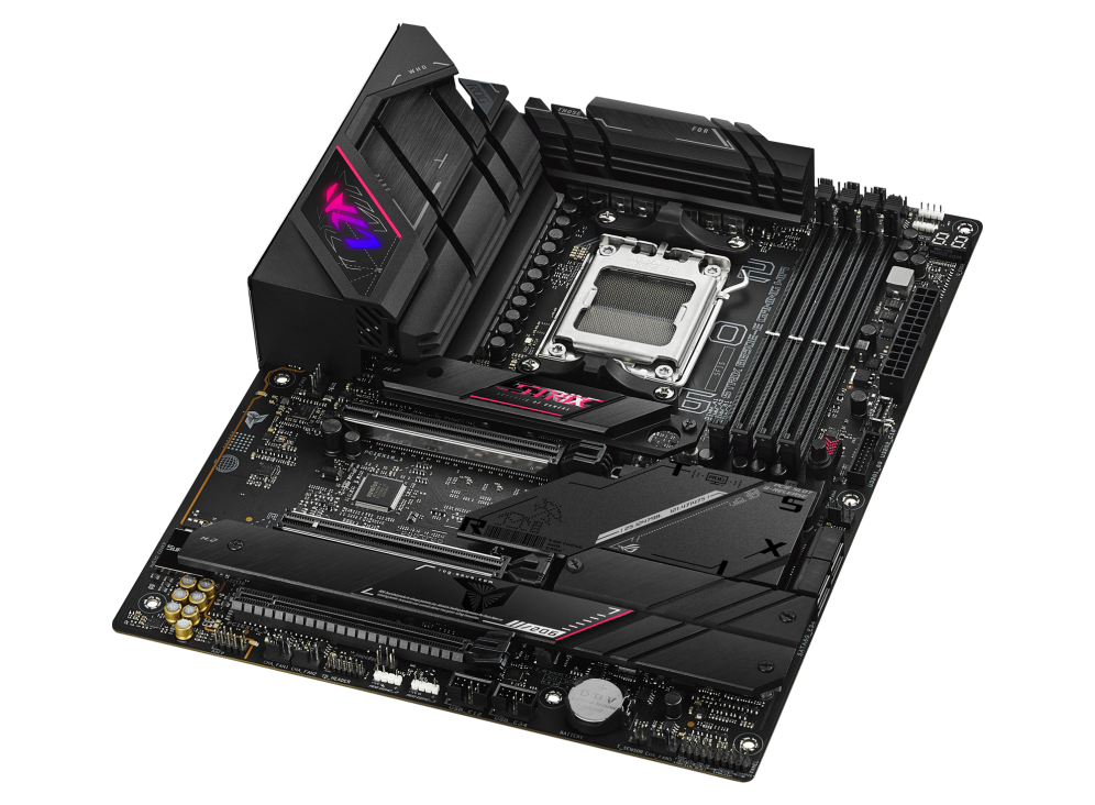 ASUS ROG STRIX LC II 240 ARGB AIO CPU Liquid Cooler + ASUS ROG STRIX B650E-E GAMING WIFI ATX Motherboard (AIO Cooler BUNDLE)