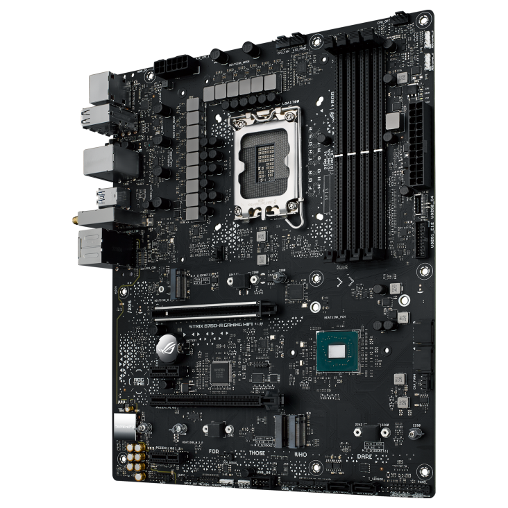 ASUS ROG STRIX LC II 240 ARGB AIO White Edition CPU Liquid Cooler + ASUS ROG STRIX B760-A GAMING WIFI DDR5 ATX Motherboard (AIO Cooler BUNDLE)