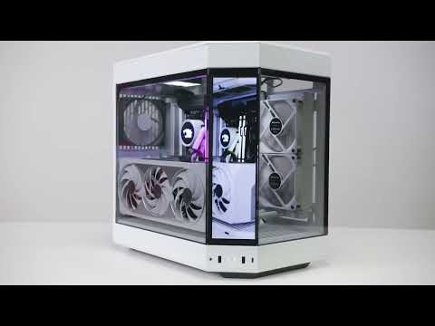 HYTE Y60 LCD DIY KIT - High Resolutions Vertically Long LCD Display/Panoramic Glass Replacement/Sub-Display Functionality/Color Gamut and Power Consumer