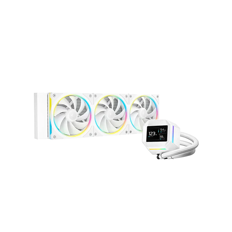 DeepCool LM240 / LM360 AIO ARGB Liquid Cooler with 2.4 IPS Mini‑LCD Display