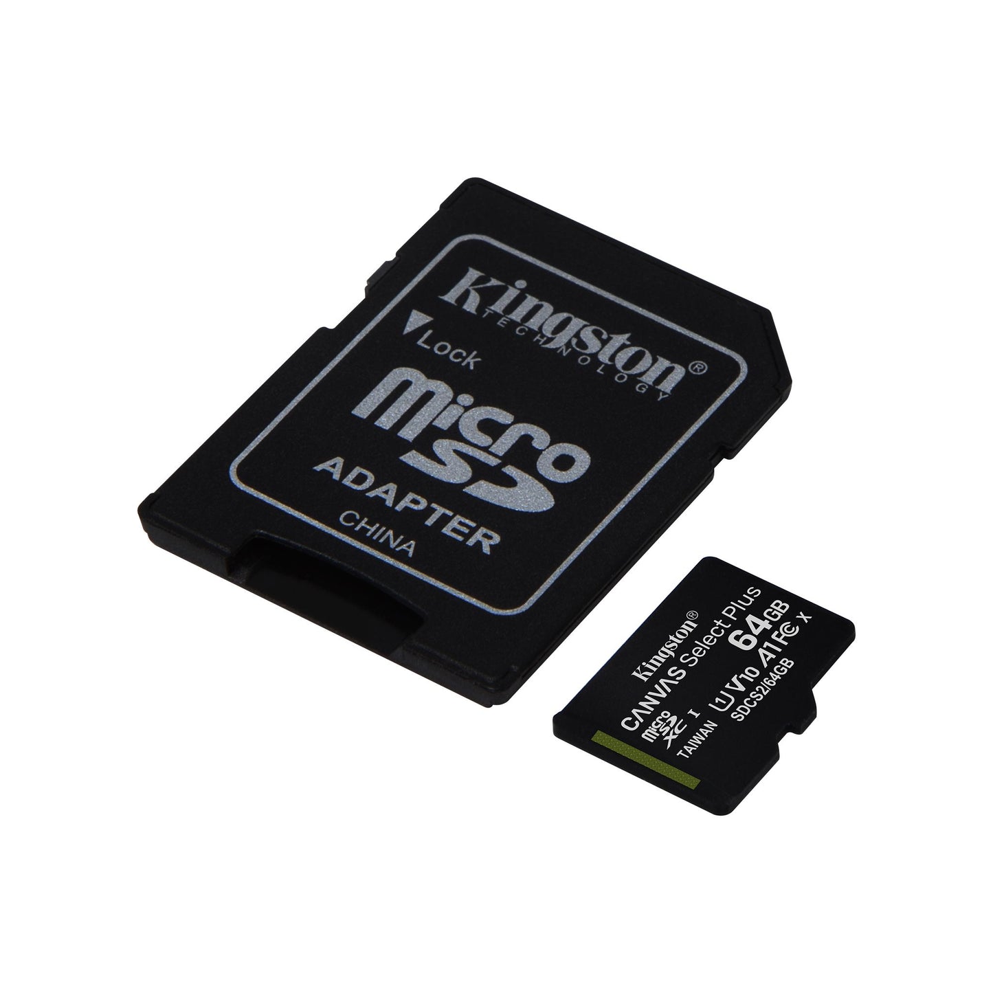 Kingston Canvas Select Plus MicroSD (64GB/128GB/256GB) 100MB/s