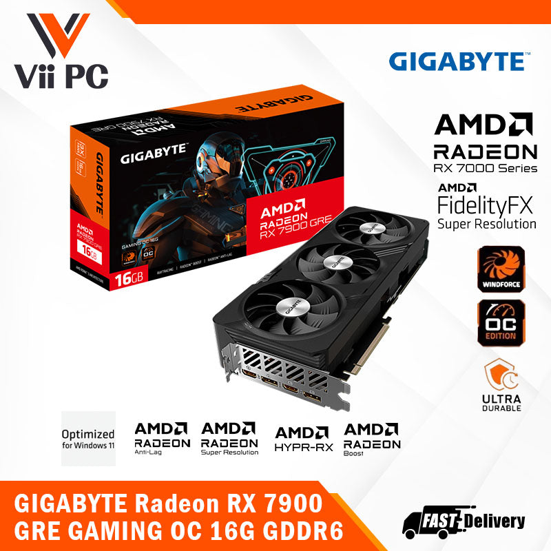 GIGABYTE Radeon RX 7900 GRE GAMING OC 16GB GDDR6 Graphics Cards