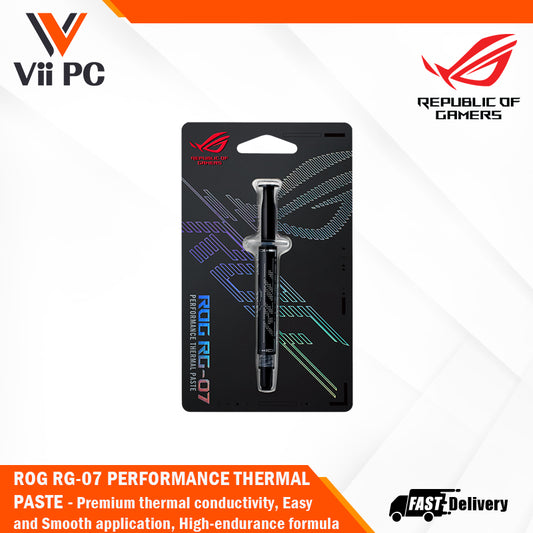 ASUS ROG RG-07 PERFORMANCE THERMAL PASTE (3g)- Premium thermal conductivity, Easy and Smooth application