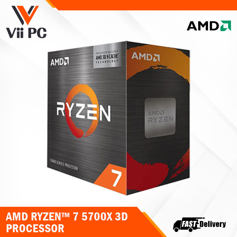 AMD Ryzen™ 7 5700X3D without Cooler - Ryzen 7 5000 Series Desktop