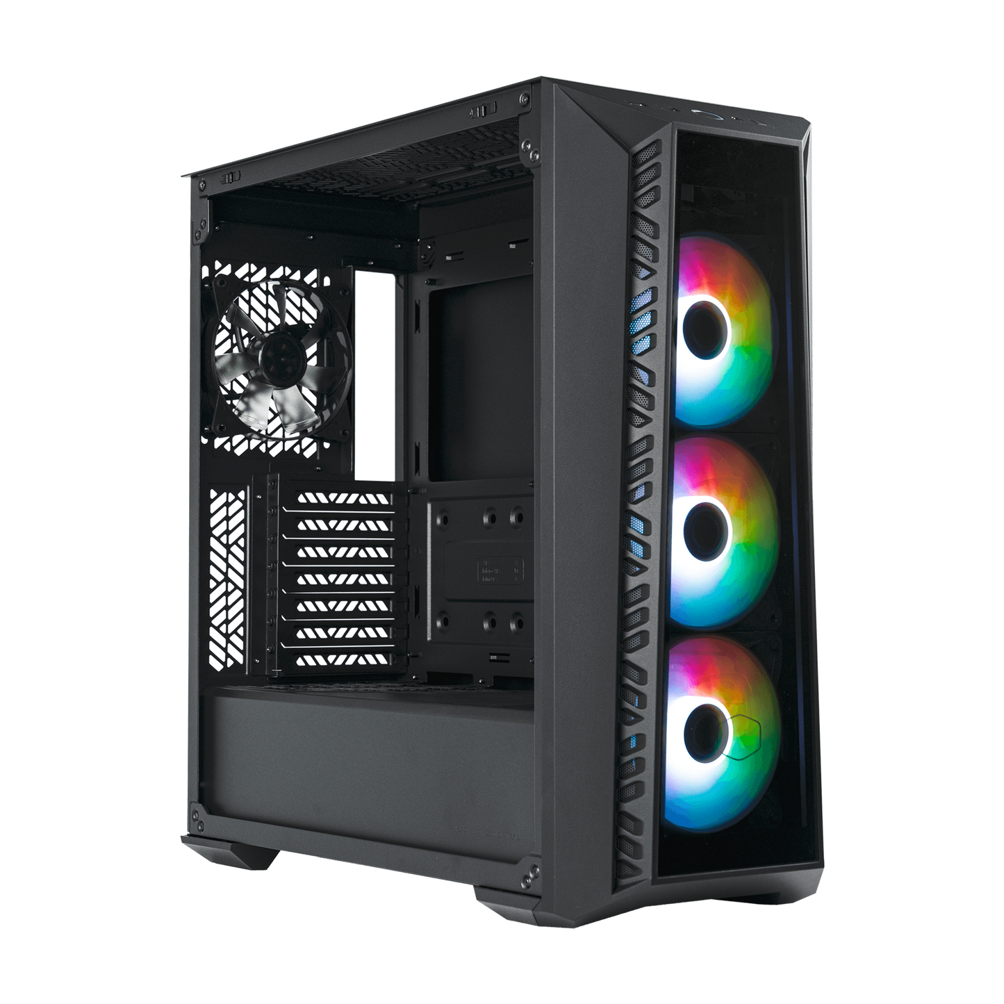 COOLER MASTER MASTERBOX 520 ARGB ATX PC Case With TG BLACK/WHITE
