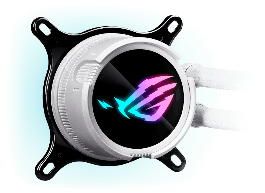 ASUS ROG Strix LC III 240 ARGB White Edition All-in-one CPU Liquid Cooler