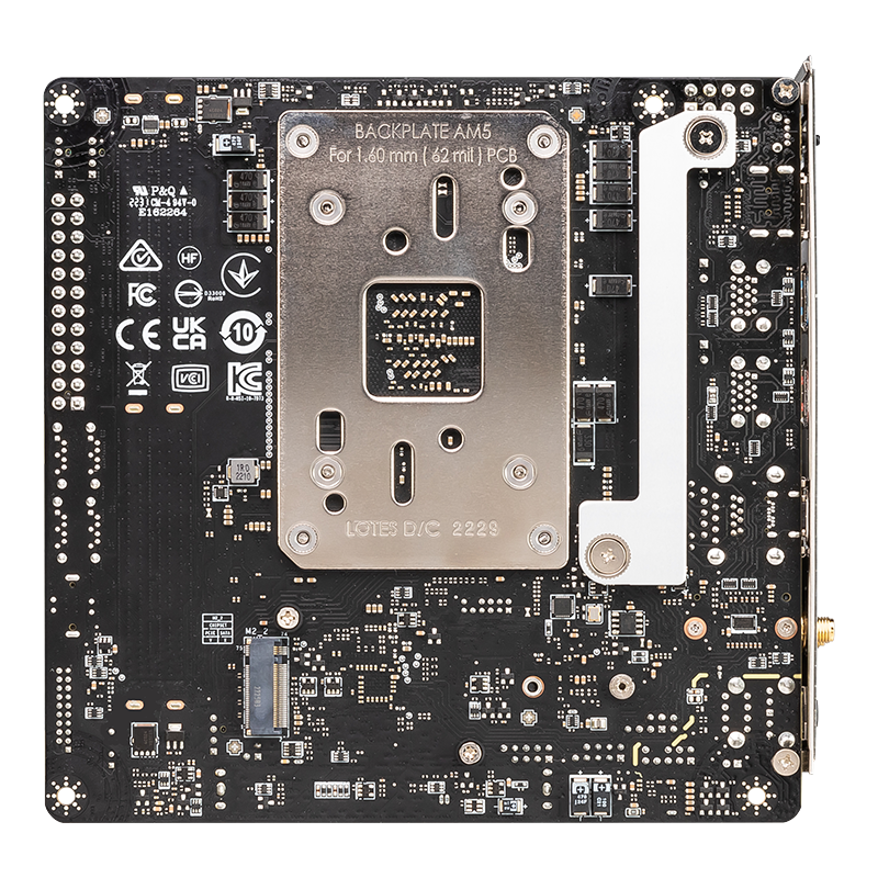 MSI MPG B650I EDGE WIFI AM5 Mini-ITX Motherboard + AMD Ryzen 7 7800X3D (AM5) Processor BUNDLE