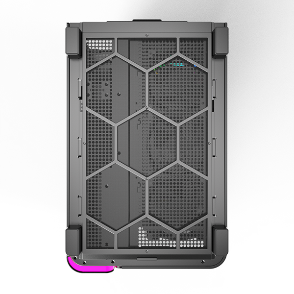 Montech KING 95 PRO BLACK/WHITE Tempered Glass ATX Middle Tower Case (Dynamic Duo Airflow Modes)