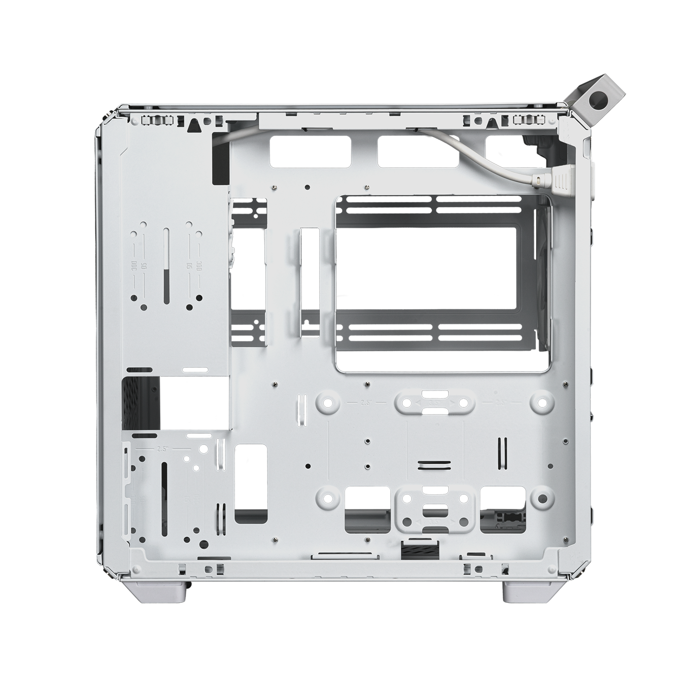 COOLER MASTER QUBE 500 FLATPACK QUBE Series ATX MID TOWER BLACK & WHITE EDITION CASE