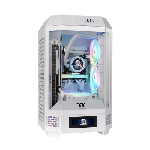 Thermaltake The Tower 250 Mini Tower Chassis - Black/Snow
