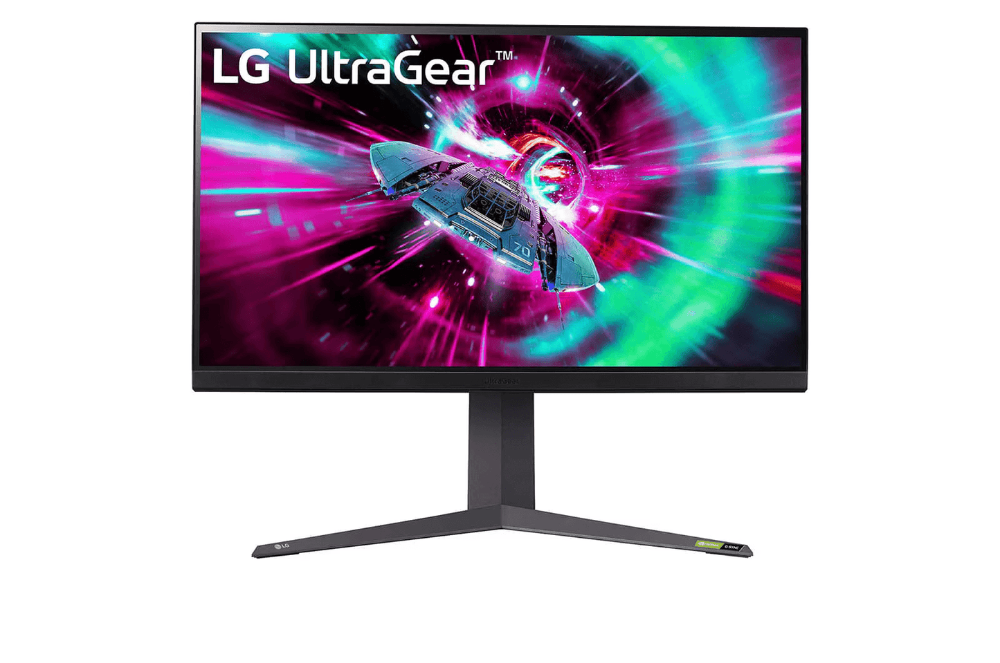 LG 32GR93U-B 32" UltraGear™ 4K UHD(3840x2160)/144Hz/1ms/HDR400/G-SYNC/FreeSync Premium/HDMI 2.1/DP1.4/4-Pole HP Out DTS HP:X/Tilt/Height/Pivot Stand Black Gaming Monitor