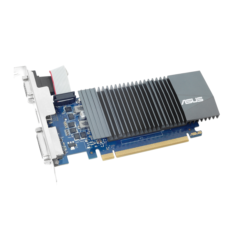 ASUS NIDIA GeForce® GT 730 2GB GDDR5 Low-Profile Graphics Card (Perfect for Building a Hushed HTPC)