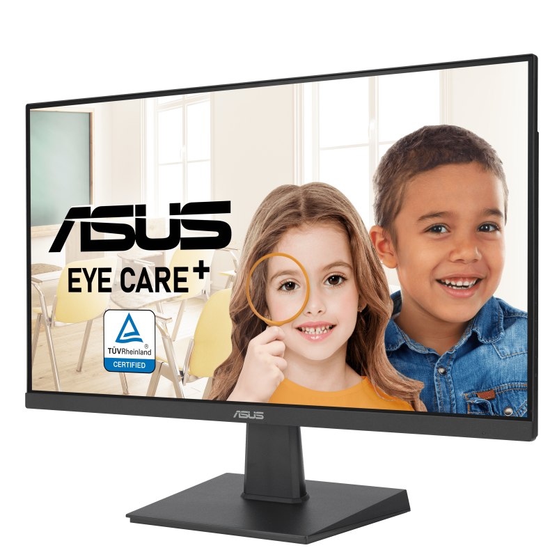 ASUS VA24EHF Eye Care Gaming Monitor - 24" IPS, FHD, Frameless, 100Hz, Adaptive-Sync, 1ms MPRT, HDMI, Low Blue Light, Flicker Free, Wall Mountable