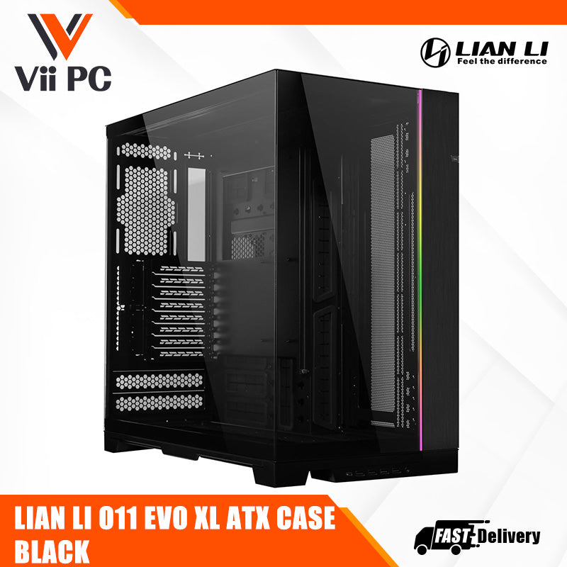 LIAN LI O11 Dynamic EVO XL Full-Tower Gaming Case (Black/White)