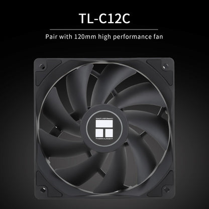 Thermalright Peerless Assassin 120 SE BLACK / BLACK ARGB / WHITE ARGB CPU Air Cooler, 6 Heat Pipes CPU Cooler, Dual 120mm TL-C12CW-S PWM Fan, AGHP Technology, for AMD AM4/AM5/Intel LGA1700/1150/1151/1155/1200