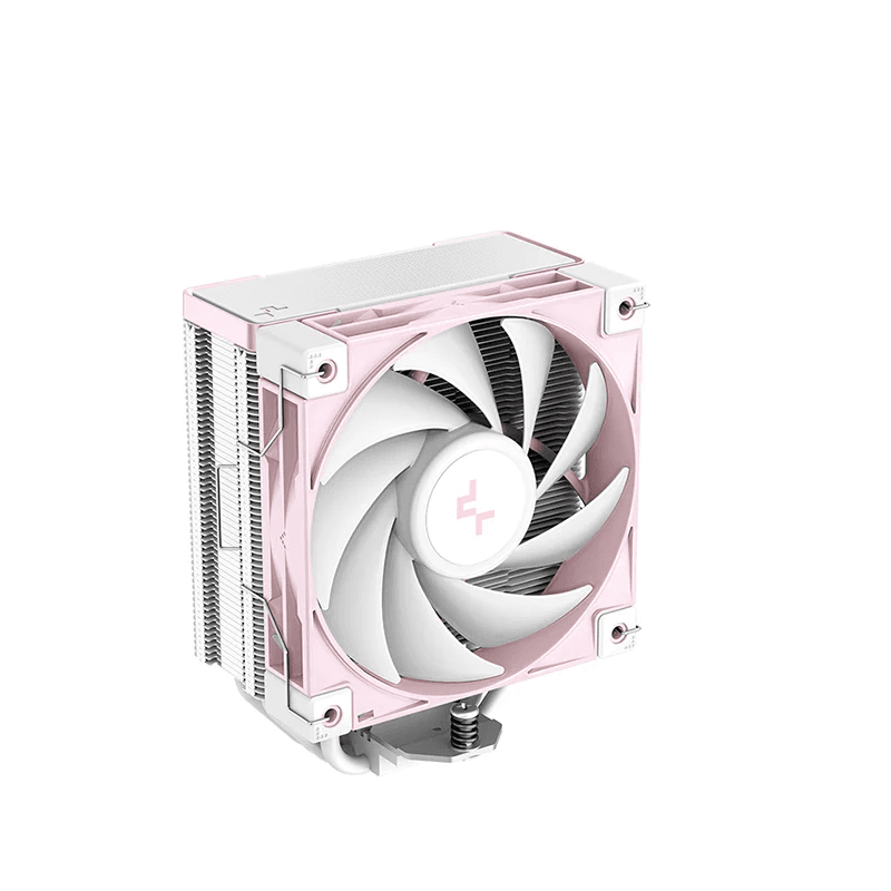 DeepCool AK400 PINK LIMITED CPU Cooler - 4 x 6mm Heatpipe Tower Cooler, Fluid Dynamic Bearing Fan, 220W TDP
