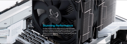 Scythe Fuma 3 high-end dual tower CPU air cooler, CPU AIR COOLER LGA 1700, AM5 Ready
