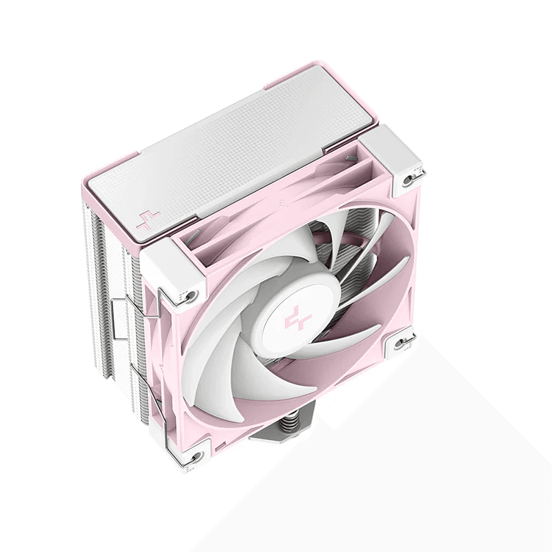 DeepCool AK400 PINK LIMITED CPU Cooler - 4 x 6mm Heatpipe Tower Cooler, Fluid Dynamic Bearing Fan, 220W TDP