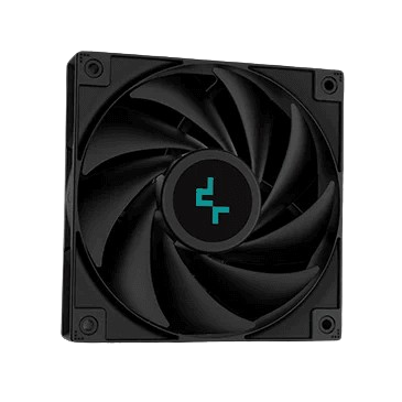 DEEPCOOL LS520S ZERO DARK CPU Liquid Cooler, 240mm, High-Performance FE120 FDB FANS, 4th GEN PUMP Powered AIOs, Hydro Bearing, White LED