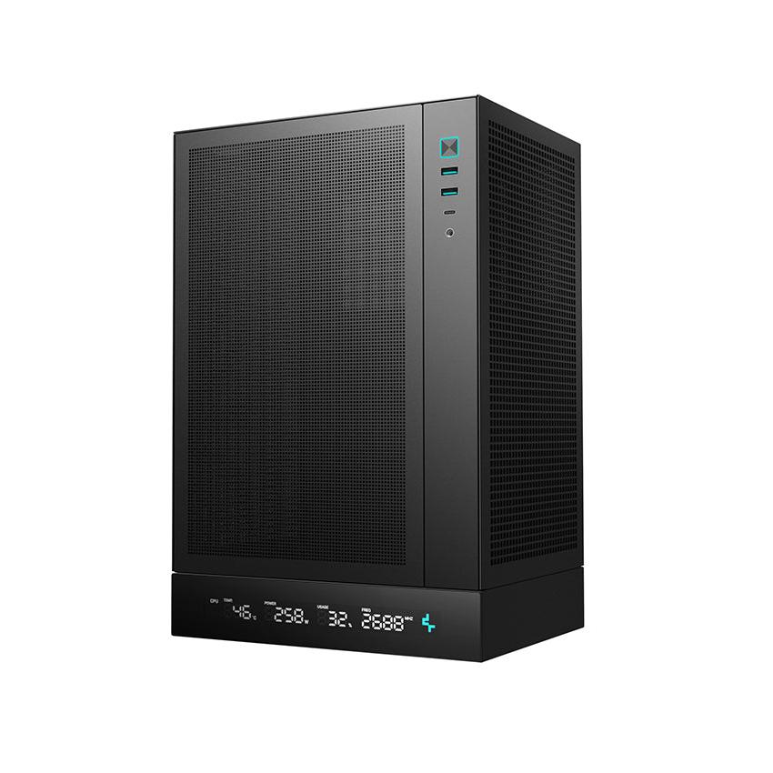 DeepCool CH170 Digital ITX Desktop PC Case (Black/White) – Vii PC