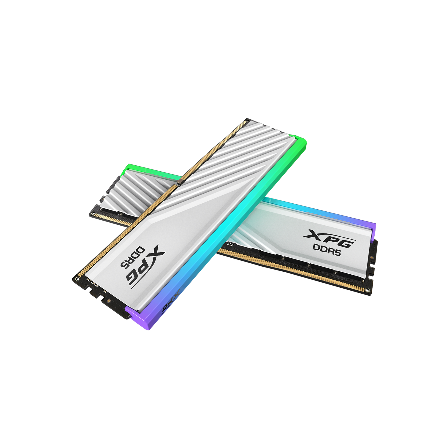 ADATA XPG LANCER RGB DDR5 6000MHz CL30 / XPG LANCER BLADE RGB DDR5 6400MHz CL32 (2x16GB) 32GB XMP/EXPO - BLACK/WHITE