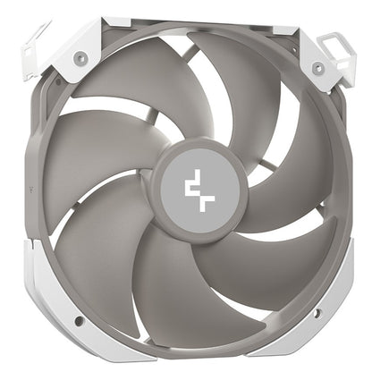 DeepCool ASSASSIN 4S CPU Air Cooler - Single Center 140mm FDB Fan, 7 Copper Heat Pipes, Quiet/Peformance Mode Switch (Black/White)