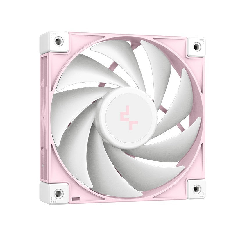 DeepCool AK400 PINK LIMITED CPU Cooler - 4 x 6mm Heatpipe Tower Cooler, Fluid Dynamic Bearing Fan, 220W TDP