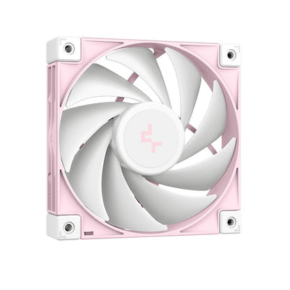 DeepCool AK400 PINK LIMITED CPU Cooler - 4 x 6mm Heatpipe Tower Cooler, Fluid Dynamic Bearing Fan, 220W TDP